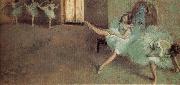 Edgar Degas Before the performance Sweden oil painting reproduction